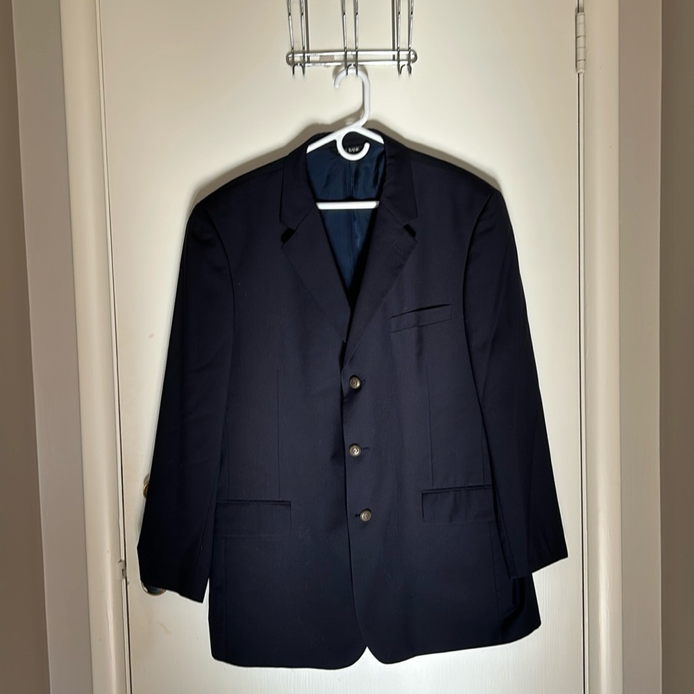 Jos A Banks classic blue blazer